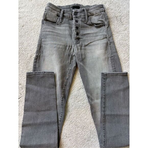 MOTHER denim the pixie jean in supermoon, Sz 24, $218 - Picture 1 of 8